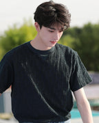 2026 New Style CD All-Over Print Letter Short-Sleeved T-Shirt (24026-A25)