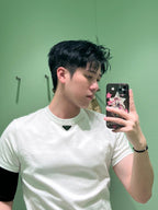 2026 New Triangle Brand Short-Sleeve Shirt with Chest Triangle Logo (25201-A20)