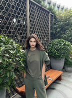 [VIP Exclusive] 2026 New GU Logo Embroidered Short-Sleeved T-Shirt (25139-A15)