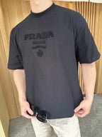 [VIP Exclusive] 2026 New Triangle Brand Towel Embroidered Short-Sleeved Shirt (25213-A15)