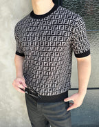 [VIP Exclusive] 2026 New FF All-Over Print FF Knit Short-Sleeve (25155-A75)