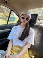 [VIP Exclusive] 2026 New Ve Short-Sleeved Shirt with Gold Logo Embroidery (25166-A05)