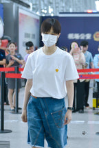 [VIP Exclusive] 2026 New Ve Short-Sleeved Shirt with Gold Logo Embroidery (25166-A05)