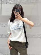 2026 New CD Towel Embroidered Short-Sleeve Shirt (25146-A15)