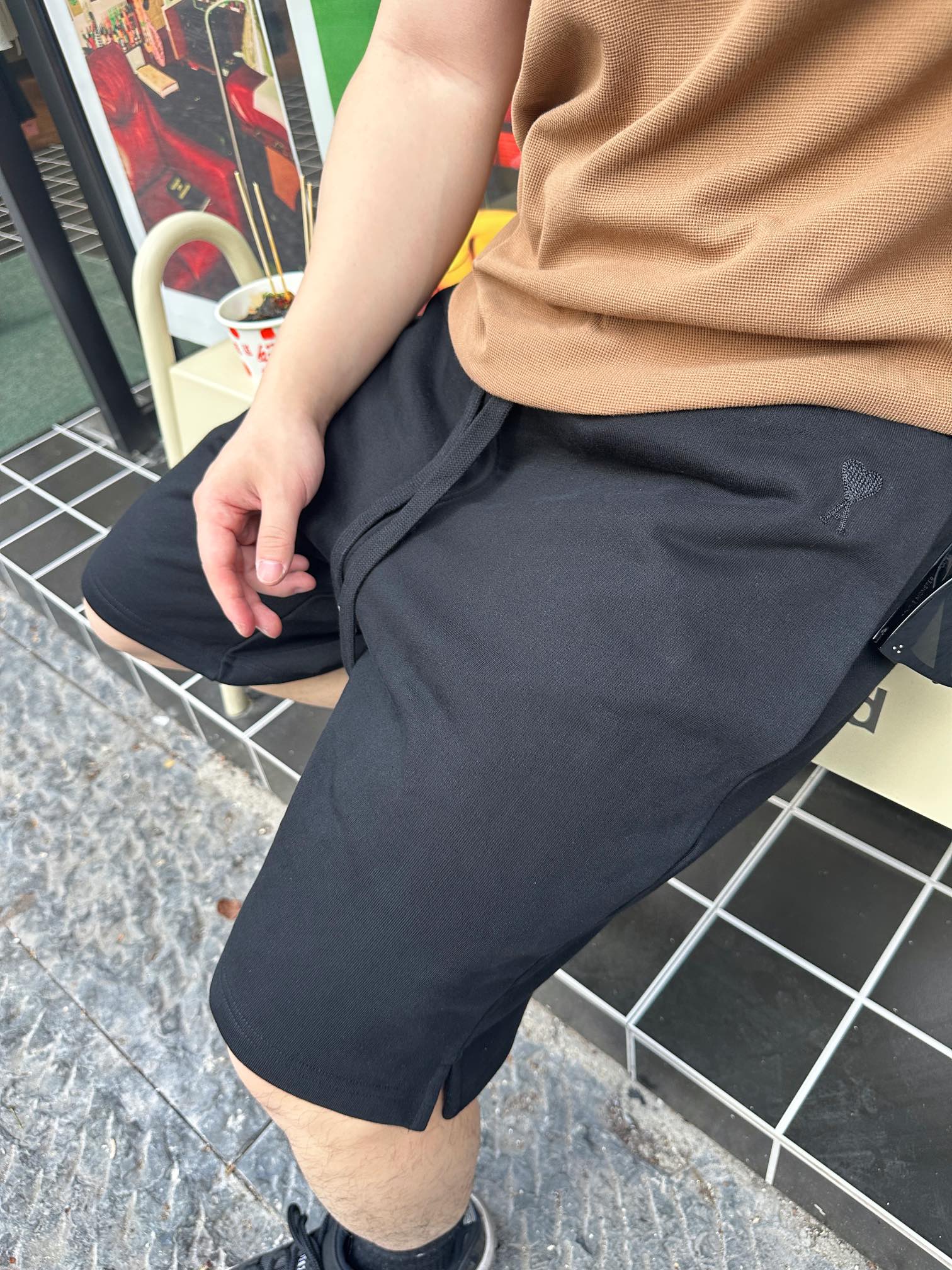 2026 New Heart A Heart Embroidered Shorts (MM037-A50)