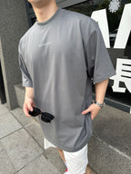 2026 New Balen Logo Reflective Short-Sleeved T-Shirt (25232-A20)