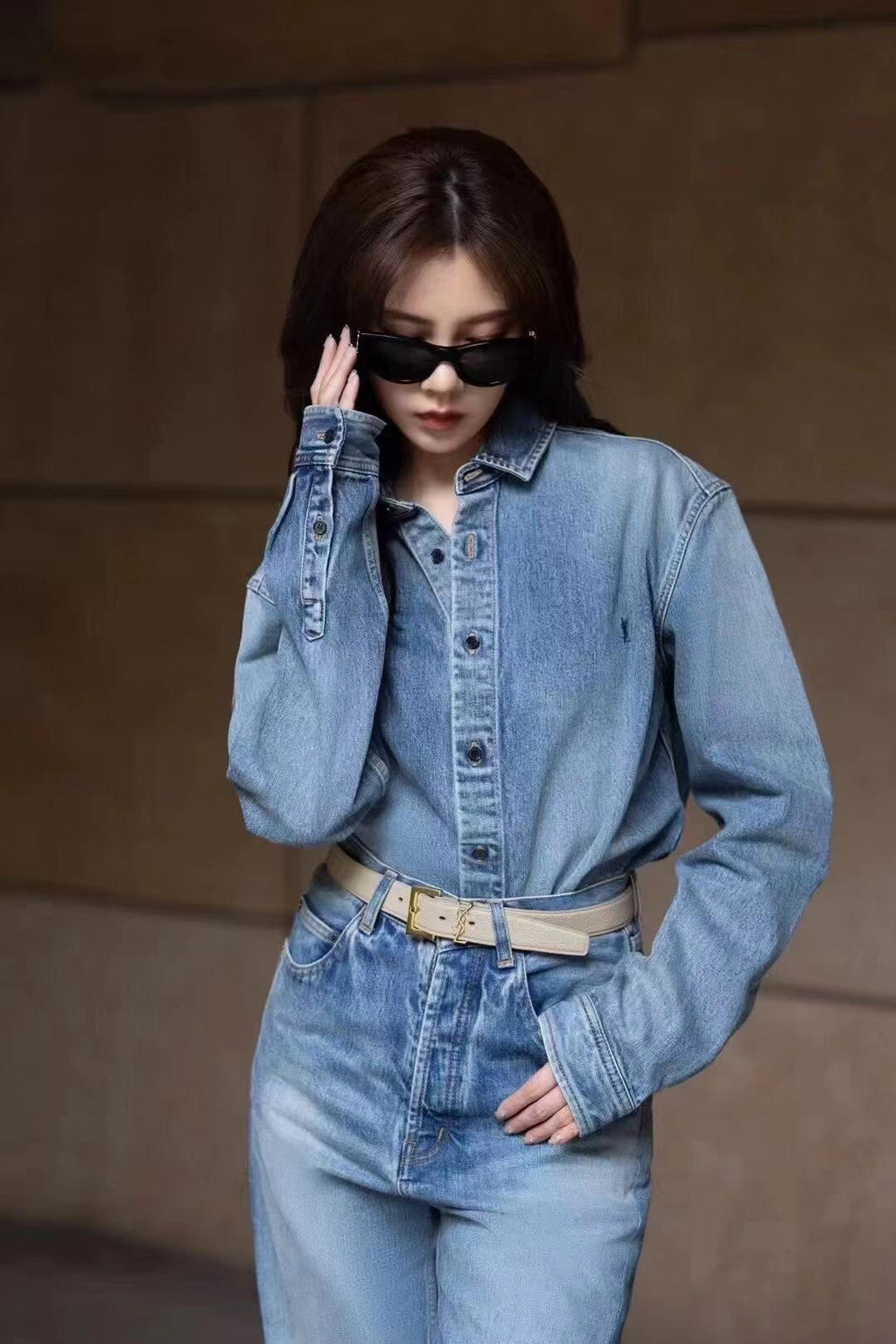 2026 New Style Saint L Embroidered Denim Jacket (MM050-B40)