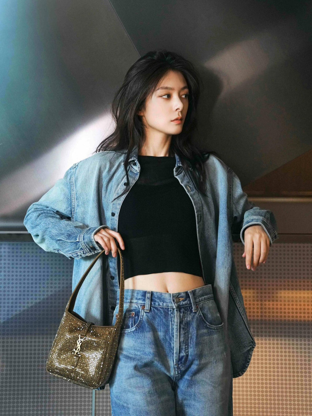 2026 New Style Saint L Embroidered Denim Jacket (MM050-B40)