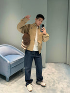 [VIP Exclusive] 2026 New MM Embroidered Button-Up Jacket (25250-C25)
