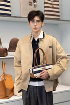 [VIP Exclusive] 2026 New MM Embroidered Button-Up Jacket (25250-C25)
