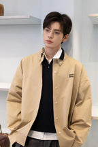 [VIP Exclusive] 2026 New MM Embroidered Button-Up Jacket (25250-C25)