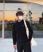[VIP Exclusive] 2026 New Heart A Embroidered Sweater (25168-B05)