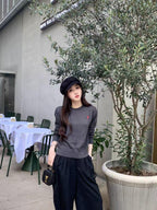 [VIP Exclusive] 2026 New Heart A Embroidered Sweater (25168-B05)
