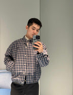 [VIP Exclusive] 2026 New MM Embroidered Check Jacket (25258-C20)