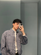 [VIP Exclusive] 2026 New MM Embroidered Check Jacket (25258-C20)
