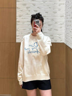 [VIP Exclusive] 2026 New Style CD Embroidered Knitted Long-Sleeved Shirt (25307-B30)