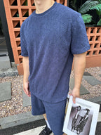 2026 New LY Textured Terry Shorts (55015-A55)
