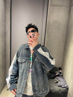 [VIP Exclusive] 2026 New Balen CUT-UP Denim Jacket (MM078-C40)