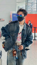 [VIP Exclusive] 2026 New Balen CUT-UP Denim Jacket (MM078-C40)