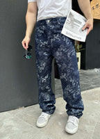 [VIP Exclusive] 2026 New Arrival: GU All-Over Print Denim Trousers (MM097-B65)