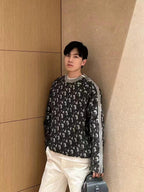 [VIP Exclusive] 2026 New Arrival CD Jacquard Zip-Up Jumper (25305-C20)