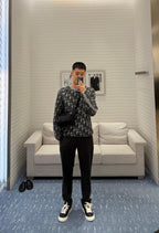 [VIP Exclusive] 2026 New Arrival CD Jacquard Zip-Up Jumper (25305-C20)