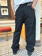 [VIP Exclusive] 2026 New Arrival: FF All-Over Print Jeans (BB716-B75)