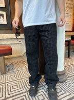 [VIP Exclusive] 2026 New Arrival: FF All-Over Print Jeans (BB716-B75)