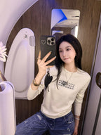 [VIP Exclusive] 2026 New Mai Digital Lace-Effect Jumper (25287-B25)