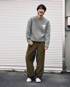 2026 New Model Heart A Heart Patterned Round-neck Sweater (25374-B15)