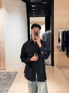 [VIP Exclusive] 2026 New Mai Wool Shirt with Decorative Stitching (25282-B60)