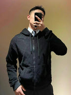2026 New Model LY Fully Printed Terry Cloth Zip-Up Jacket (25361-B50)