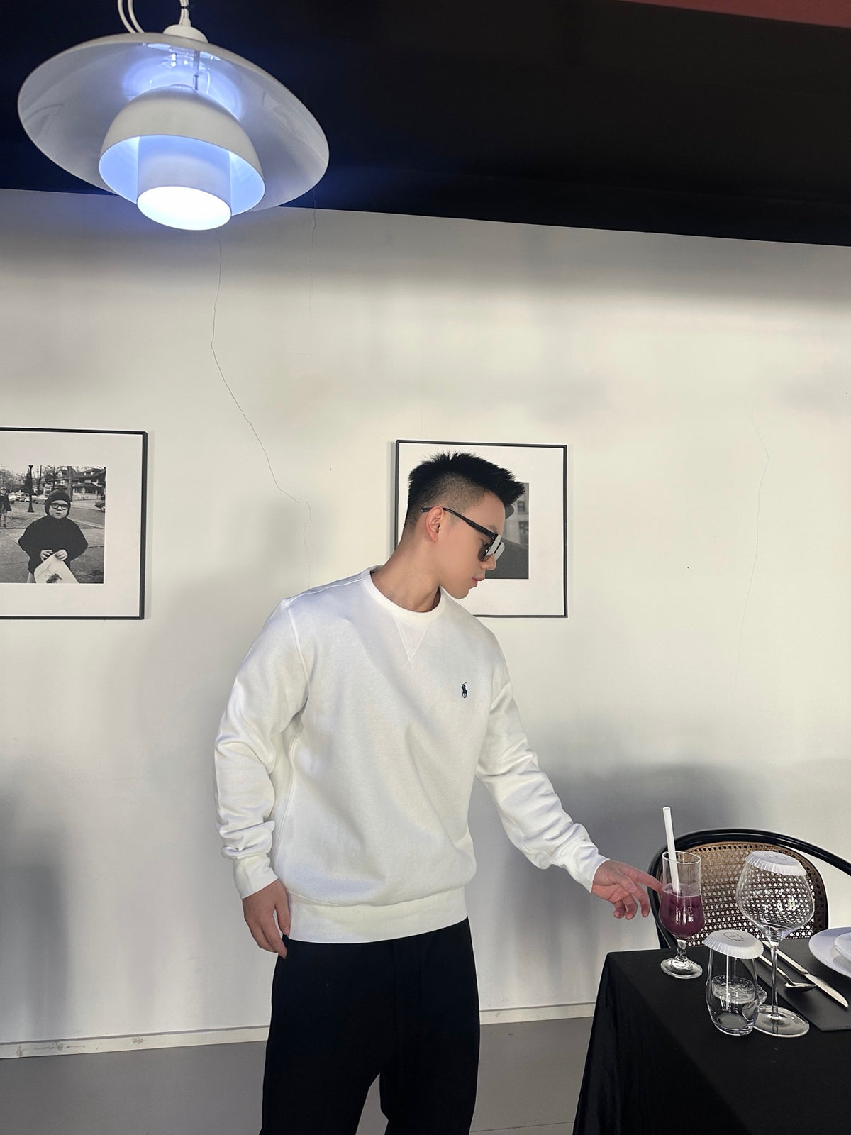 2026 New RL Logo Embroidered Sweatshirt (25296-A65)