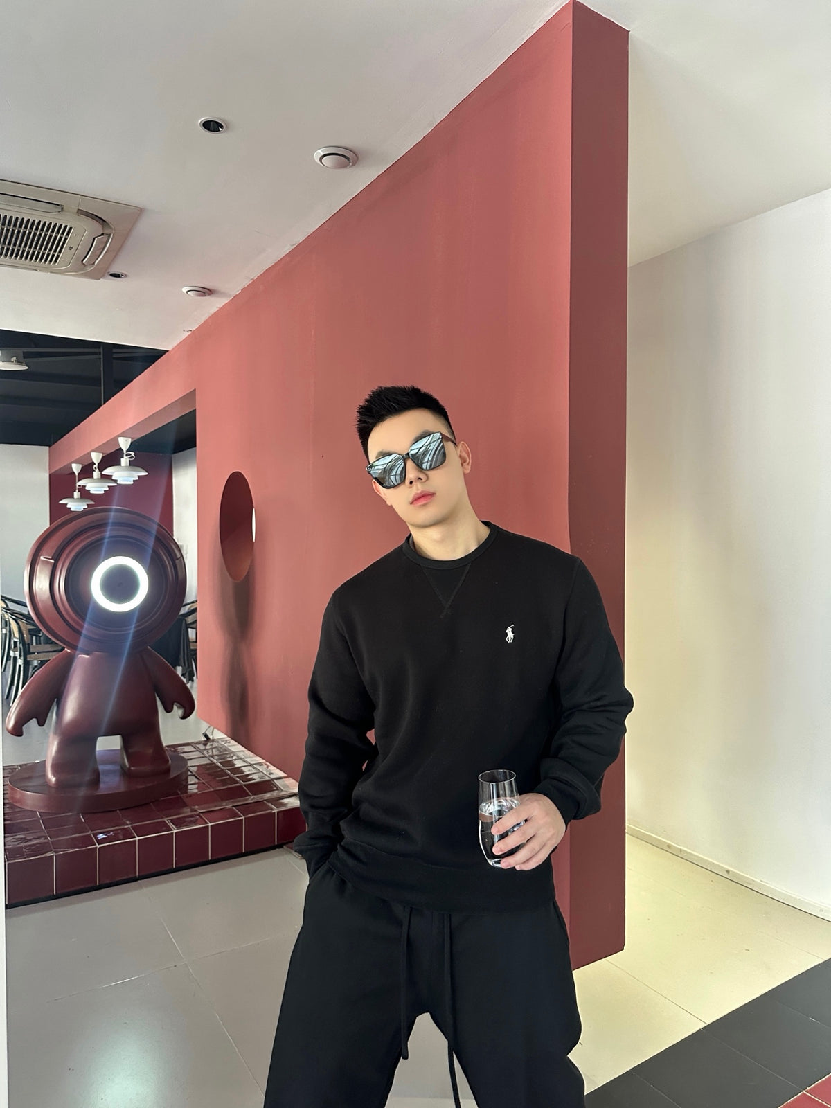 2026 New RL Logo Embroidered Sweatshirt (25296-A65)