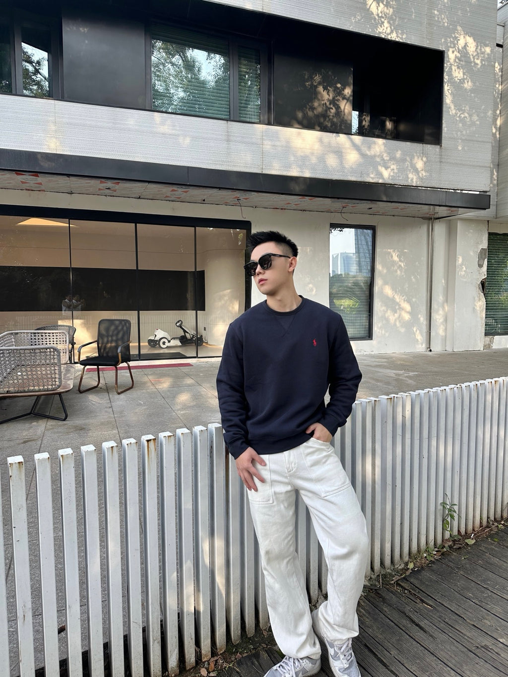 2026 New RL Logo Embroidered Sweatshirt (25296-A65)