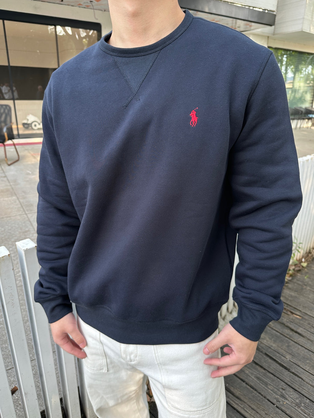 2026 New RL Logo Embroidered Sweatshirt (25296-A65)