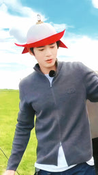 2026 New Style CD Zippered Sweater Coat (25372-B30)