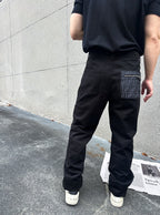 [VIP Exclusive] 2026 New Arrival FF Jacquard Pocket Trousers (BB732-B30)