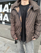 2026 New FF Reversible Hooded Down Jacket (25352-E60)
