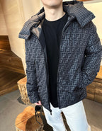 2026 New FF Reversible Hooded Down Jacket (25352-E60)