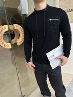 [VIP Exclusive] 2026 New FF Embossed Pocket Jumper (25384-B35)
