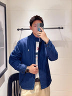 [VIP Exclusive] 2026 New RL Logo Embroidered Double-Breasted Jacket (25298-C15)