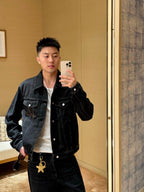 [VIP Exclusive] 2026 New LY Embroidered Logo Denim Jacket (BB740-B75)