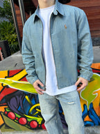 [VIP Exclusive] 2026 New RL Colour Embroidered Denim Jacket (CC904-B60)