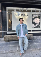 [VIP Exclusive] 2026 New RL Colour Embroidered Denim Jacket (CC904-B60)