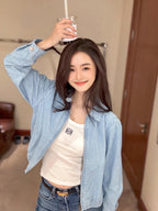 [VIP Exclusive] 2026 New RL Colour Embroidered Denim Jacket (CC904-B60)