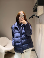 2026 New Triangle Brand Pocket Down Jacket (25297-D65)