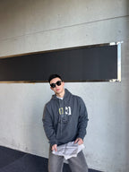 [VIP Exclusive] 2026 New H Patch Leather Hooded Sweatshirt (25350-B40)
