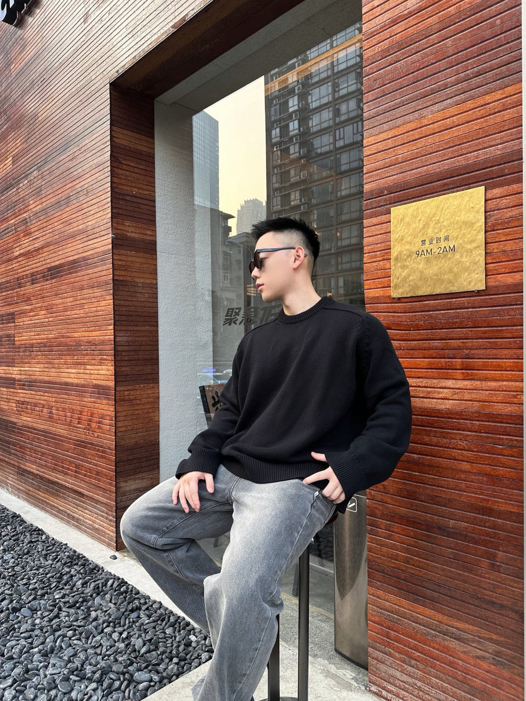 2026 New Model Acn Printed Logo Sweater (CC920-B25)