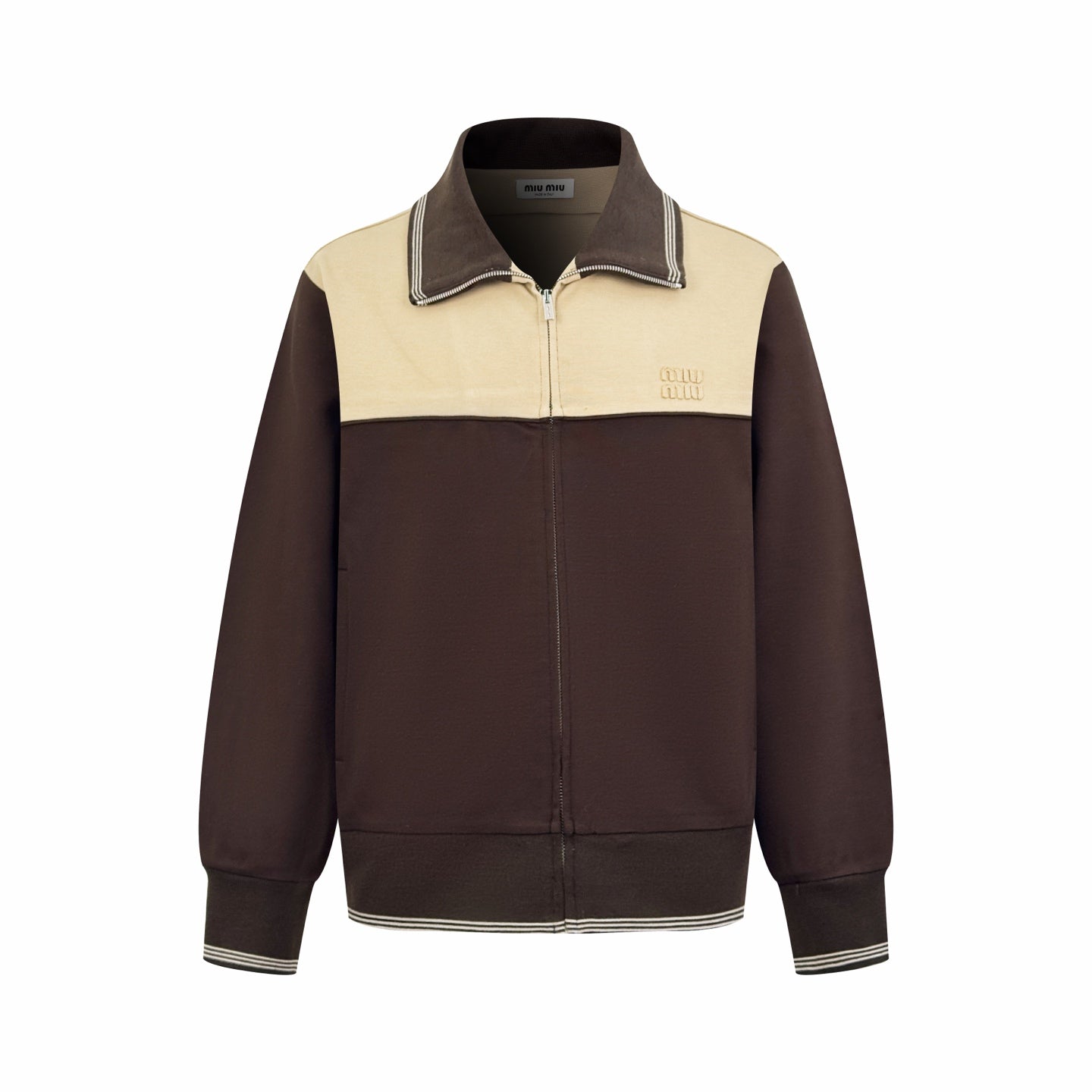 2026 New MM Embroidered Logo Zip Jacket (CC906-C10)